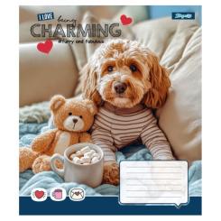 Тетрадь 1 вересня Charming А5 24 листа линия Фото 2