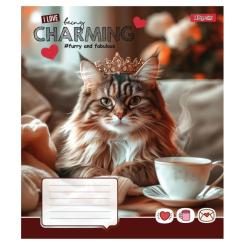 Тетрадь 1 вересня Charming А5 24 листа линия Фото 3