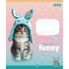 Тетрадь 1 вересня Funny Pets А5 12 листов линия Фото 1