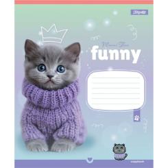 Тетрадь 1 вересня Funny Pets А5 12 листов линия Фото 5