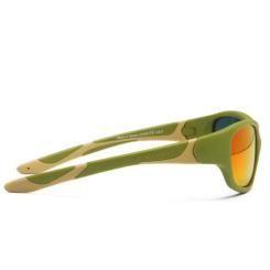 Детские солнцезащитные очки Koolsun Sport, 6-12 років, хакі Фото 1