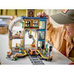 Конструктор LEGO City Центральный железнодорожный вокзал Фото 10