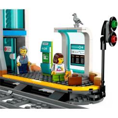 Конструктор LEGO City Центральный железнодорожный вокзал Фото 4