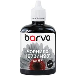 Чернила Barva HP 970/973/981 100ml, black , pigment Фото