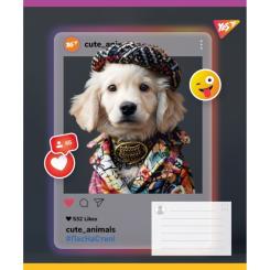 Тетрадь Yes Cute animals А5 24 листа линия Фото 2