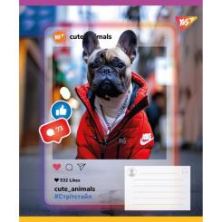 Тетрадь Yes Cute animals А5 24 листа линия Фото 4