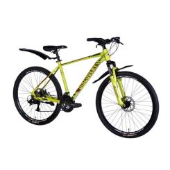Велосипед Discovery 26" BASTION DD рама-18" AL 2025 жовтий Фото 5