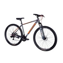 Велосипед Discovery 29" BASTION DD рама-19" AL 2025 сіро-помаранчевий Фото 4