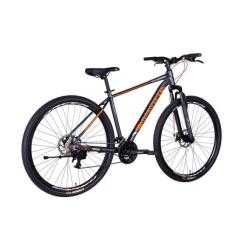 Велосипед Discovery 29" BASTION DD рама-19" AL 2025 сіро-помаранчевий Фото 5