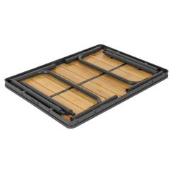 Туристический стол Bo-Camp Margate 75x55 cm Bamboo Brown (1404666) Фото 8