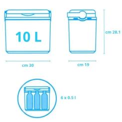 Термобокс Adriatic 10л фіолетовий Фото 9