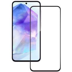 Стекло защитное ACCLAB Full Glue Samsung A55 Black Фото 1