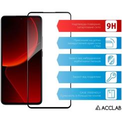 Стекло защитное ACCLAB Full Glue Xiaomi 13T Black Фото 2