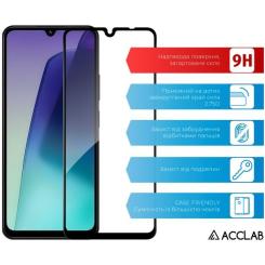 Стекло защитное ACCLAB Full glue Xiaomi Redmi A4 Black Фото 2