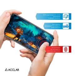 Стекло защитное ACCLAB Full glue Xiaomi Redmi A4 Black Фото 5