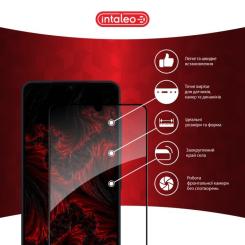 Стекло защитное Intaleo Full Glue Samsung A06 Black Фото 2