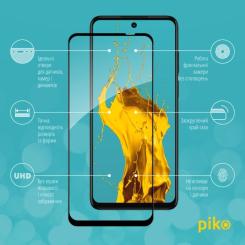 Стекло защитное Piko Full Glue MOTO G32 Black Фото 1