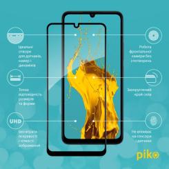 Стекло защитное Piko Full Glue Xiaomi Poco C65 Black Фото 1