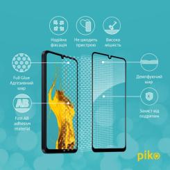 Стекло защитное Piko Full Glue Xiaomi Poco C65 Black Фото 2