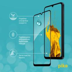 Стекло защитное Piko Full Glue Xiaomi Poco C65 Black Фото 3