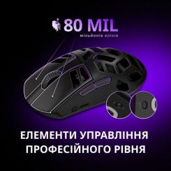 Мышка Lorgar Elite MSE90W Wireless/Bluetooth White Фото 10