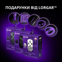 Мышка Lorgar Elite MSE90W Wireless/Bluetooth White Фото 11
