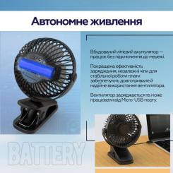 Вентилятор XoKo XK-P6-BK Фото 5