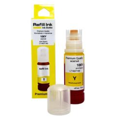 Чернила Premium Quality Epson 106 70мл Yellow C13T00R440 Фото