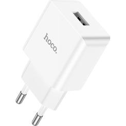 Зарядное устройство HOCO C106A Leisure USB 10.5W White Фото 2