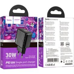 Зарядное устройство HOCO CS22A Value USB-C PD30W Black Фото 5