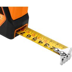Рулетка Neo Tools 5мx25мм, с фиксатором сматывания, магнит Фото 7
