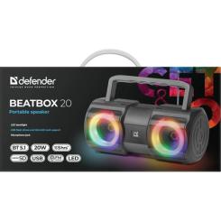 Акустическая система Defender Beatbox 20 Black Фото 4