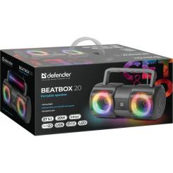 Акустическая система Defender Beatbox 20 Black Фото 8