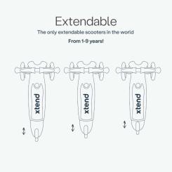 Самокат SmarTrike Xtend Mini-ride (White) Фото 3