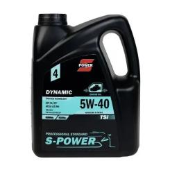 Моторное масло S-POWER DYNAMIC TSi 5W-40 4л Фото