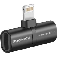 Переходник Promate Lightning M to 2xLightning F Audiо + Charge Фото