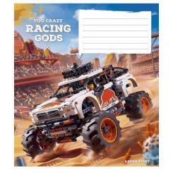 Тетрадь Школярик Zooland 12 аркушів клітинка Фото 4