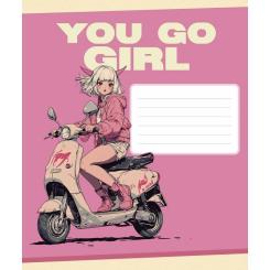 Тетрадь Школярик 18 аркушів клітинка Фото