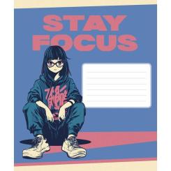 Тетрадь Школярик 18 аркушів клітинка Фото 1