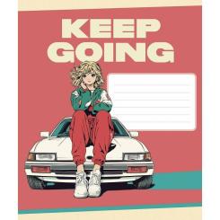 Тетрадь Школярик 18 аркушів клітинка Фото 2