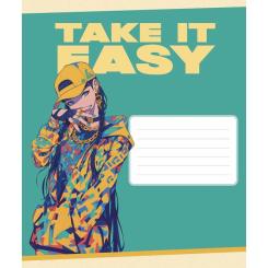 Тетрадь Школярик 18 аркушів клітинка Фото 3