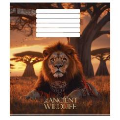Тетрадь Школярик Ancient wildlife 18 листов линия Фото 3