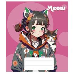 Тетрадь Школярик Kawaii 48 листов клетка Фото 3