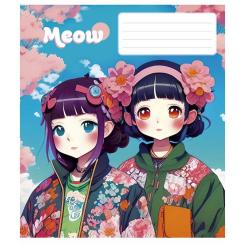 Тетрадь Школярик Kawaii 48 листов клетка Фото 4