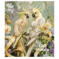 Тетрадь Школярик Bird Souls 48 листов клетка Фото 1