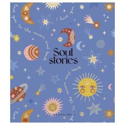 Тетрадь Школярик Soul stories 80 аркушів клітинка Фото