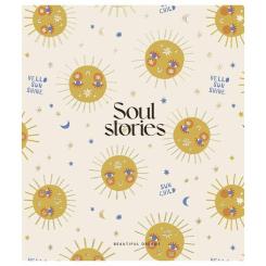 Тетрадь Школярик Soul stories 80 аркушів клітинка Фото 1