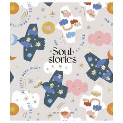 Тетрадь Школярик Soul stories 80 аркушів клітинка Фото 2