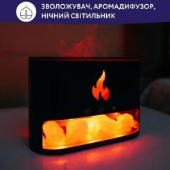 Увлажнитель воздуха Neor FLAME AROMA 25ML10 BK Фото 1