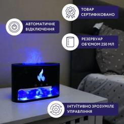 Увлажнитель воздуха Neor FLAME AROMA 25ML10 BK Фото 2